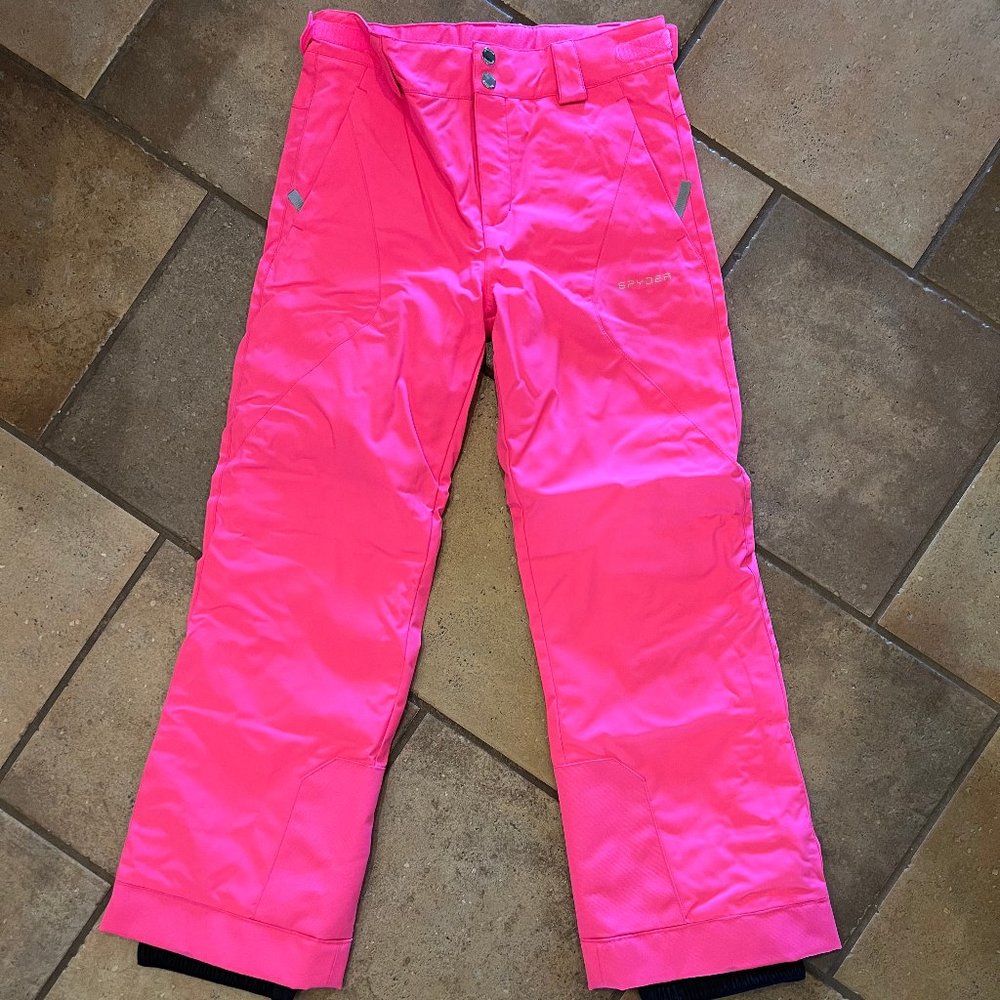 Spyder Girls Olympia Insulated Ski Pants Size 14